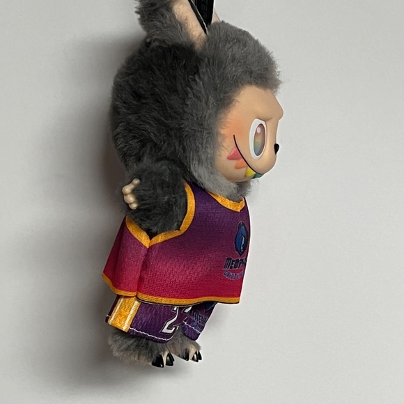 Memphis Grizzlies 23 Jersey 2 Piece Outfit For Labubu Purple - Picture 4 of 6